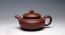 紫砂壶图片：《仿古》泥料：底槽青 成型：全手工制作 容量：200cc - 宜兴紫砂壶网