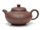 紫砂壶图片：小合欢  泥料：拼紫  容量：250CC - 宜兴紫砂壶网