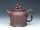 紫砂壶图片：狮灯壶 - 宜兴紫砂壶网