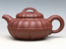 紫砂壶图片：线圆宝菱 底槽清 - 宜兴紫砂壶网