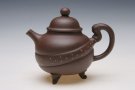 紫砂壶图片：天龙顶珠壶 - 宜兴紫砂壶网