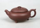 紫砂壶图片：三足如意 - 宜兴紫砂壶网