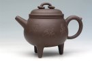 紫砂壶图片：串盖三足 - 宜兴紫砂壶网