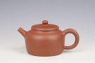 紫砂壶图片：高扁钟300cc全手工 - 宜兴紫砂壶网