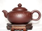 紫砂壶图片：紫茄泥  事事如意 - 宜兴紫砂壶网