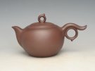 紫砂壶图片：飞翔 泥料：紫泥 容量：500cc - 宜兴紫砂壶网