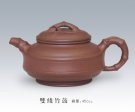 紫砂壶图片：双线竹鼓 - 宜兴紫砂壶网