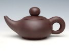 紫砂壶图片：憨球（紫泥）450ML - 宜兴紫砂壶网