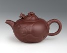 紫砂壶图片：鱼化龙 - 宜兴紫砂壶网