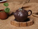 紫砂壶图片：青蛙莲子 - 宜兴紫砂壶网