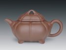 紫砂壶图片：四脚菱花 - 宜兴紫砂壶网