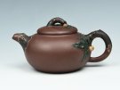紫砂壶图片：寿桃 - 宜兴紫砂壶网