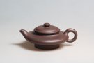 紫砂壶图片：虚扁壶 - 宜兴紫砂壶网