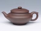 紫砂壶图片：虚扁壶 - 宜兴紫砂壶网