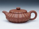 紫砂壶图片：扁合菱 - 宜兴紫砂壶网
