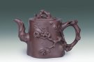 紫砂壶图片：高寿梅樁壶 - 宜兴紫砂壶网