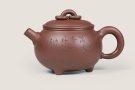 紫砂壶图片：福圆三足 - 宜兴紫砂壶网