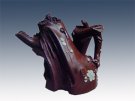紫砂壶图片：梅桩壶 - 宜兴紫砂壶网
