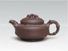 紫砂壶图片：双线竹鼓 - 宜兴紫砂壶网
