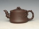 紫砂壶图片：松竹梅  泥料：紫泥 容量：560cc - 宜兴紫砂壶网