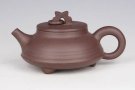 紫砂壶图片：三足如意 - 宜兴紫砂壶网