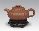 紫砂壶图片：线圆菱花 - 宜兴紫砂壶网