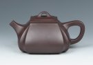 紫砂壶图片：抽角石瓢 - 宜兴紫砂壶网