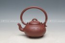 紫砂壶图片：三足提梁―2010手工大赛获奖 - 宜兴紫砂壶网