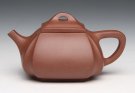 紫砂壶图片：四方抽角 - 宜兴紫砂壶网