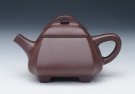 紫砂壶图片：抽角石瓢 - 宜兴紫砂壶网
