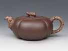 紫砂壶图片：扁柿 - 宜兴紫砂壶网