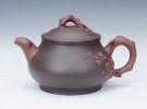 紫砂壶图片：梅花潘壶 - 宜兴紫砂壶网