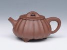 紫砂壶图片：石瓢菱花 - 宜兴紫砂壶网