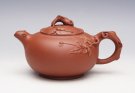 紫砂壶图片：玉兰春色 - 宜兴紫砂壶网