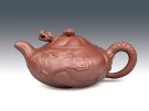 紫砂壶图片：鱼化龙4 - 宜兴紫砂壶网