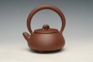 紫砂壶图片：提梁石瓢 - 宜兴紫砂壶网