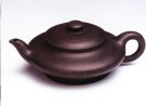 紫砂壶图片：虚扁壶 - 宜兴紫砂壶网