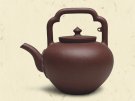 紫砂壶图片：吴经提梁（全手工制作） - 宜兴紫砂壶网