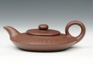 紫砂壶图片：虚扁 - 宜兴紫砂壶网