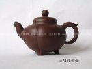 紫砂壶图片：四足花蕾壶 - 宜兴紫砂壶网
