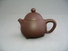 紫砂壶图片：三足梨形壶 - 宜兴紫砂壶网