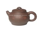 紫砂壶图片：一壶春雨梨花红 - 宜兴紫砂壶网