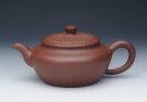 紫砂壶图片：菊瓣壶 清水泥 - 宜兴紫砂壶网