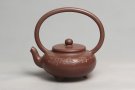 紫砂壶图片：三足提梁 - 宜兴紫砂壶网