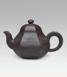 紫砂壶图片：六方梨形 - 宜兴紫砂壶网