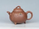 紫砂壶图片：三足梅花 - 宜兴紫砂壶网