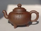 紫砂壶图片：祥和三足壶 - 宜兴紫砂壶网