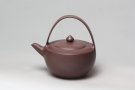 紫砂壶图片：圆润提梁 - 宜兴紫砂壶网