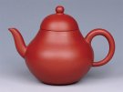 紫砂壶图片：梨形（朱泥小品） - 宜兴紫砂壶网