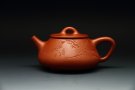 紫砂壶图片：石瓢壶(石陶刻） - 宜兴紫砂壶网